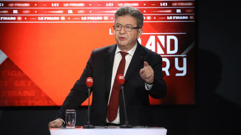 Jean-Luc Mélenchon, au Grand jury