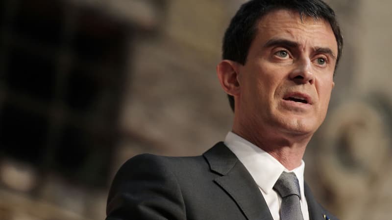 Le Premier ministre, Manuel Valls.