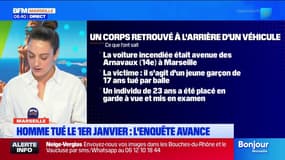 Marseille : un corps calciné retrouvé dans le coffre d'une voiture le 1er janvier. L'enquête avance.