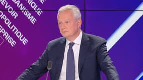 Bruno Le Maire, ministre de l'Économie, invité de BFM Politique, le 3 septembre 2023.