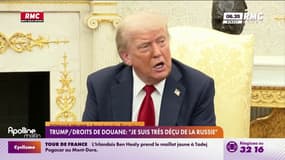 Guerre en Ukraine: Donald Trump assure être "très déçu de la Russie"