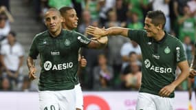 Wahbi Khazri et Romain Hamouma (ASSE)