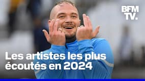 Et les artistes les plus écoutés de France en 2024 sont...