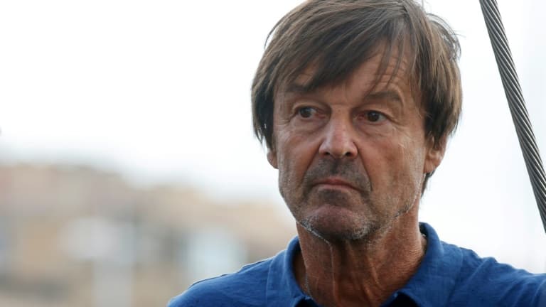 L'ancien ministre Nicolas Hulot, le 3 septembre 2021 à Marseille