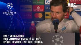OM : Villas-Boas pas vraiment emballé à l'idée d'être reversé en Ligue Europa