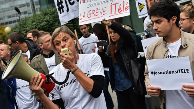 La grève à iTELE dure depuis le 17 octobre 2016