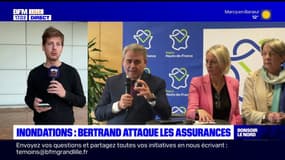 Inondations dans le Pas-de-Calais: Xavier Bertrand attaque les assurances