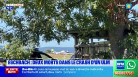 Bas-Rhin: un avion de tourisme s'écrase entre Eschbach et Laubach, deux morts
