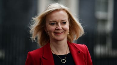 La ministre britannique des Affaires étrangères Liz Truss, le 27 octobre 2021 à Londres