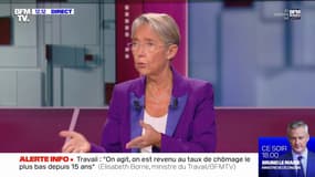 Élisabeth Borne: "On a 300.000 emplois qui sont durablement non pourvus"