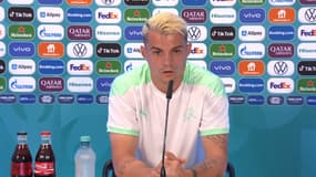 Granit Xhaka en conférence de presse
