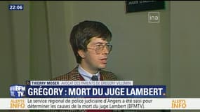Décès du juge Lambert: "Je suis sous le choc", Me Thierry Moser