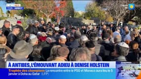 Antibes: l'émouvant adieu à Denise Holstein, l'une des dernières survivantes d'Auschwitz