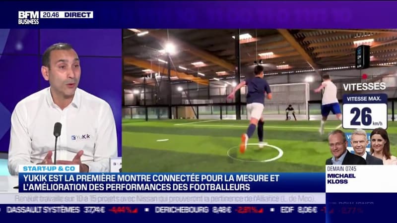 Yukik : montre connectée pour mesurer ses performances footballistiques