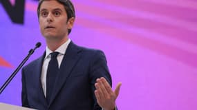Gabriel Attal, le 6 avril 2025.