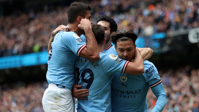 Célébration Manchester City