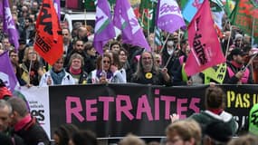 Manifestation contre la réforme des retraites, le 23 mars 2023 à Paris