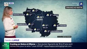Météo Paris-Ile de France: une météo maussade et humide attendue ce dimanche, jusqu’à 10°C à Paris