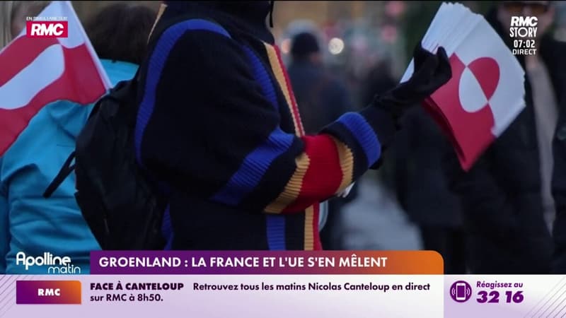 Groenland : la France et l'Union européenne sont en routes pour soutenir le Danemark