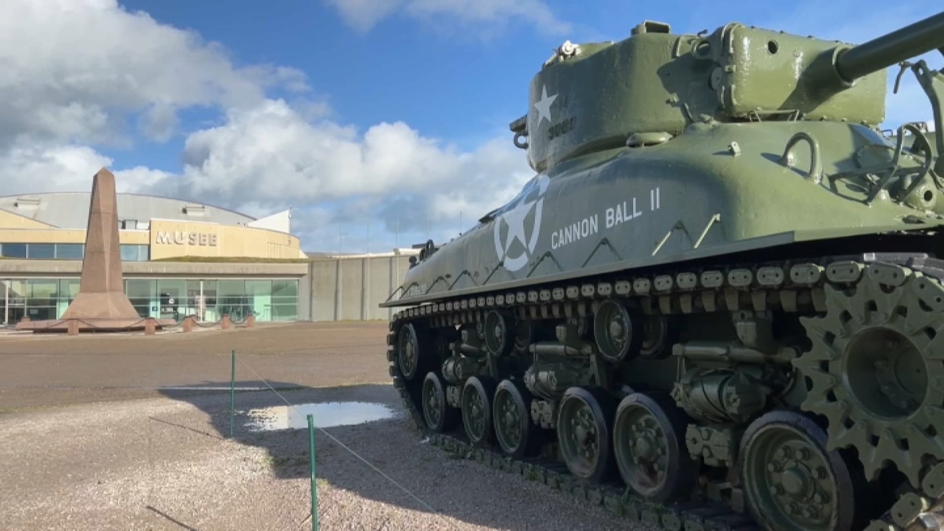 Le musée d’Utah Beach, un des plus anciens de l’histoire du D-Day, sur les plages de la Manche (Normandie).