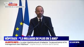 Édouard Philippe: "Nous assumons d'investir dans l'hôpital public"