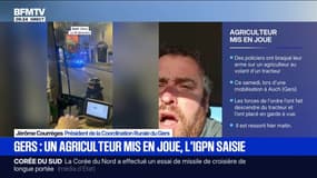 Agriculteur mis en joue par un policier: "Ce jeune agriculteur a eu la peur de sa vie", déclare Jérôme Courrèges, président de la Coordination Rurale du Gers