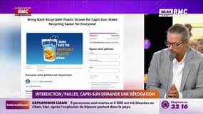 Interdiction/Pailles, Capri-Sun demande une dérogation