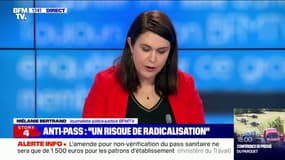 Une note du renseignement territorial alerte sur un possible durcissement du mouvement des anti-pass sanitaire 