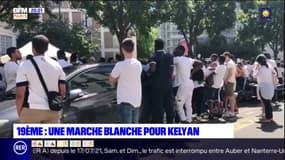 Paris: une marche blanche pour rendre hommage à Kelyan