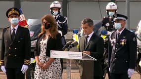 Le ministre de l'Intérieur Gérald Darmanin le 11 septembre à Vélizy-Villacoublay
