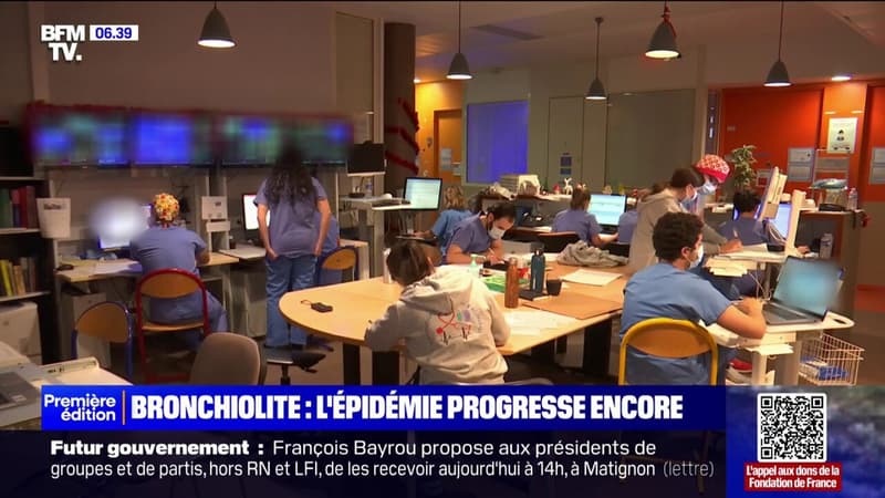 Bronchiolite: l'épidémie progresse encore