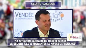 Tour de Suisse : Face aux cas de Covid, "le Tour devrait augmenter son niveau de vigilance" demande Vasseur 