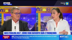 Michel Castet, directeur des opérations de Vinci Autoroutes, fait le point sur les travaux de l'A57 entre Toulon et Nice