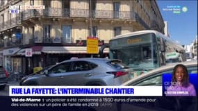Paris: les travaux s'enchaînent rue La Fayette, les riverains n'en peuvent plus