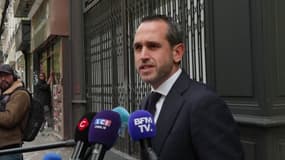 Le Secrétaire national du Parti socialiste Pierre Jouvet ce lundi 6 octobre.