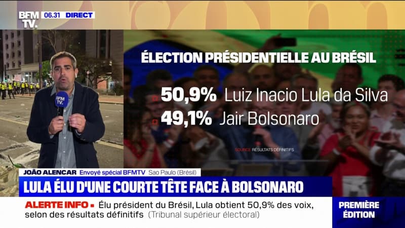Au Brésil, la liesse et le soulagement des partisans de Lula après sa victoire à la présidentielle