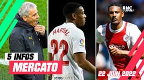 Favre, Martial, Haller... Les 5 infos mercato du 22 juin à la mi-journée