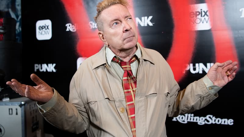 John Lydon, ex-Johnny Rotten des Sex Pistols, en 2019 à Los Angeles, California