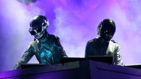 Le duo casqué Daft Punk le 29 avril 2006
