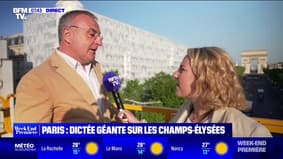 Les Champs-Élysées accueillent une dictée géante ce dimanche