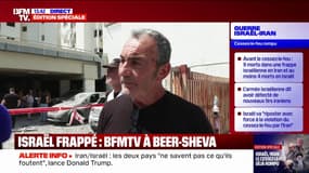 Frappe à Beer-Sheva en Israël: "Il y a eu une grande explosion et toute la maison a tremblé", raconte un habitant franco-israélien