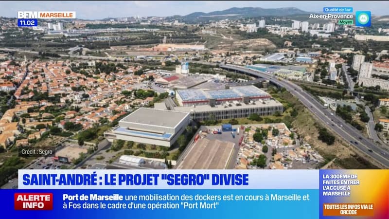 Marseille: un projet de centre logistique et de data center à Saint-André divise