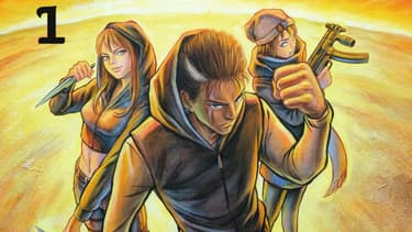 Détail de la couverture de Devil's Relics, le manga de Maître Gims