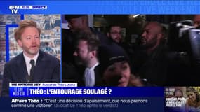 Affaire Théo Luhaka: "Il était soulagé de voir la condamnation" affirme son avocat Antoine Vey 