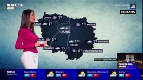 Météo Île-de-France: un temps maussade ce lundi, jusqu'à 7°C