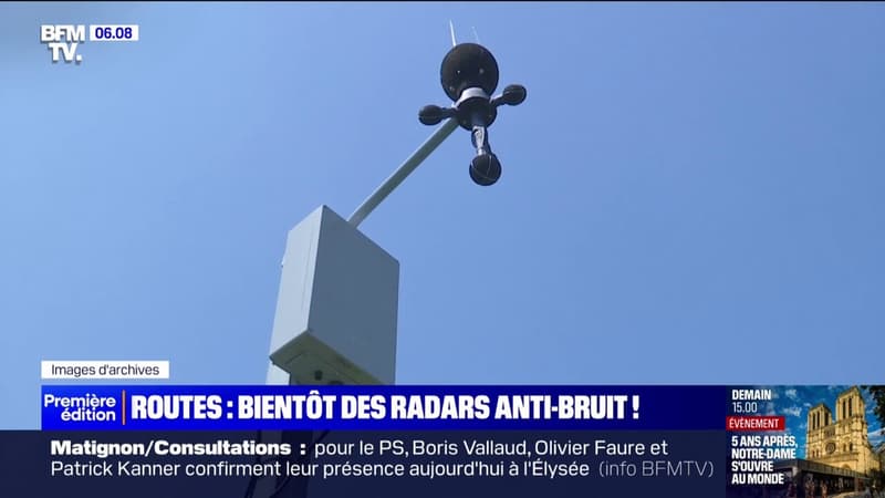 Bientôt un nouveau radar anti-bruit sur les routes françaises pour sanctionner les véhicules trop bruyants