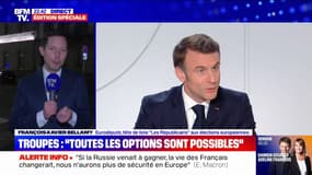 François-Xavier Bellamy (LR): "Emmanuel Macron a plus parlé d'Emmanuel Macron qu'il n'a parlé de l'Ukraine"