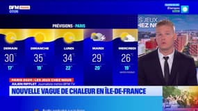 Paris: nouvelle vague de chaleur, jusqu'à 35°C attendus dans la capitale dimanche