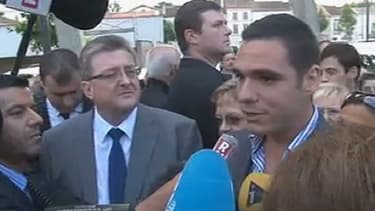 Etienne Bousquet-Cassagne, le Candidat FN à la législative Villeneuve-sur-Lot le 23 juin 2013.