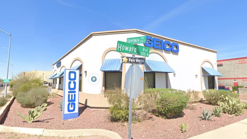 Une agence de l'assureur Geico, à Palo Verde, en Arizona, aux États-Unis